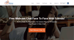 Desktop Screenshot of camvoice.com