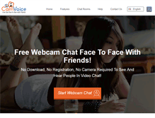 Tablet Screenshot of camvoice.com